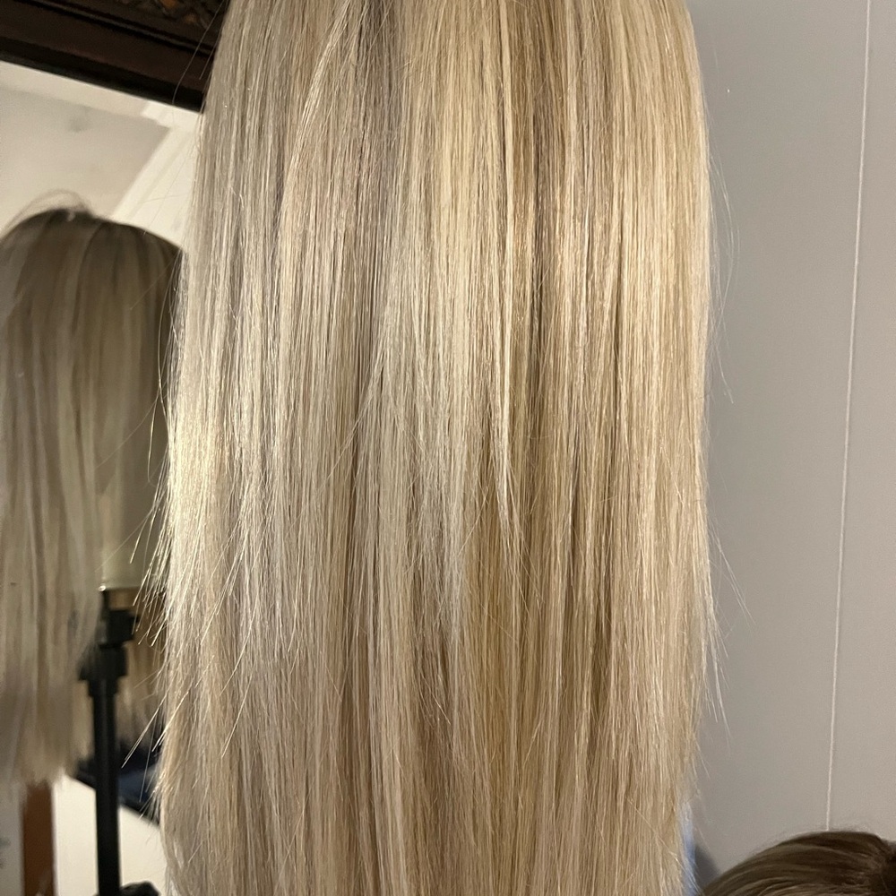 Luxurious Light Blonde Hair Extension